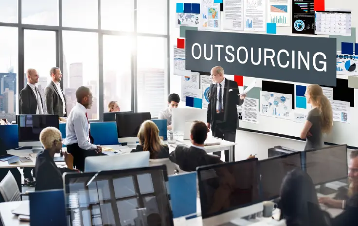 Why do companies choose to outsource work - Featured Image